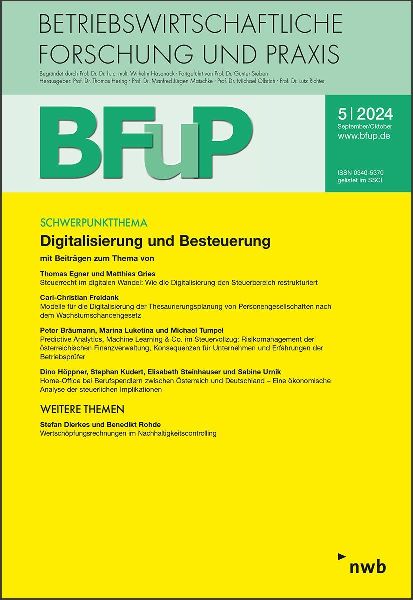 Digitalisierung und Besteuerung