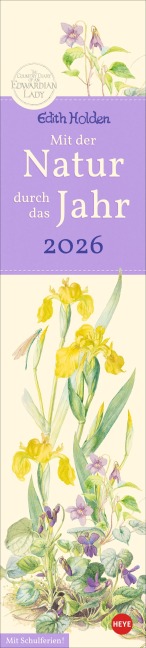 Edith Holden: Mit der Natur durchs Jahr Kalender 2026