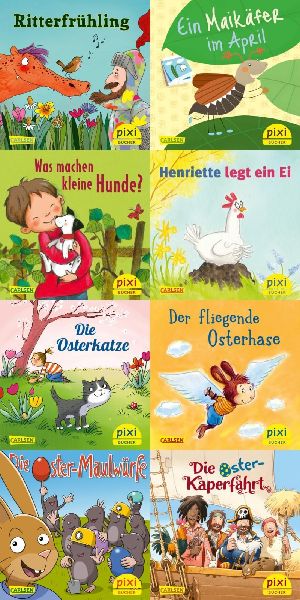 Pixi-8er-Set 308: Pixi liebt den Frühling (8x1 Exemplar)