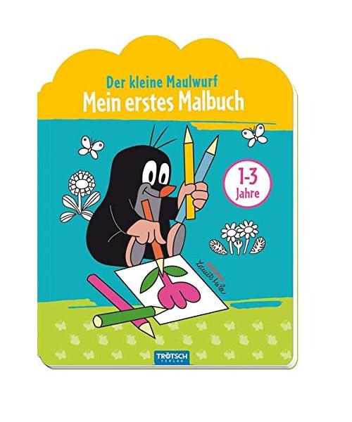Trötsch Der kleine Maulwurf Mein erstes Malbuch: Beschäftgungsbuch Ausmalbuch (Malbücher ab ...)