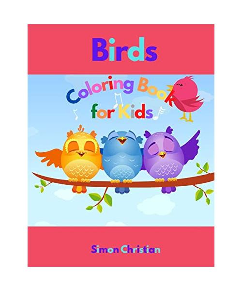 Birds Coloring Book for Kids