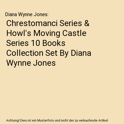 Chrestomanci Series & Howl's Moving Castle Series 10 Books Collection Set By Diana Wynne Jones