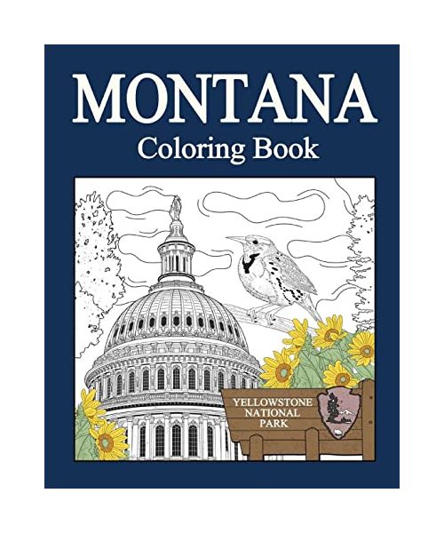 Montana Coloring Book
