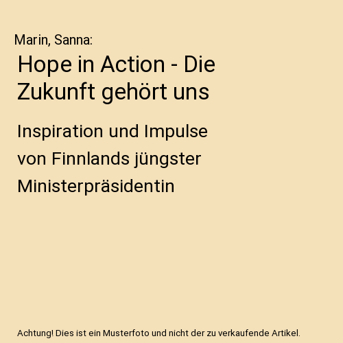 Hope in Action - Die Zukunft gehört uns