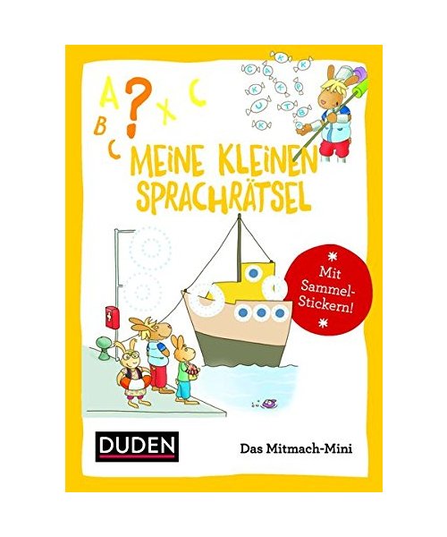 Duden Minis (Band 13) - Meine kleinen SprachrÃ¤tsel