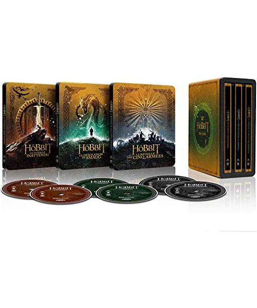 Le hobbit, la trilogie 4k ultra hd [Blu-ray] [FR Import]