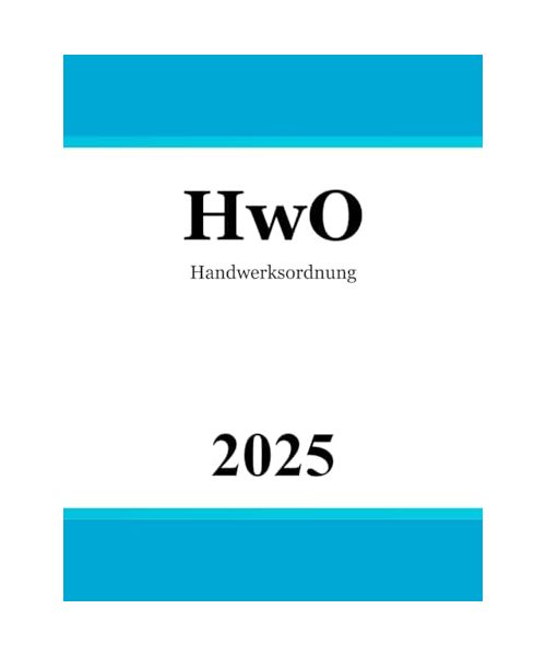 Handwerksordnung - HwO