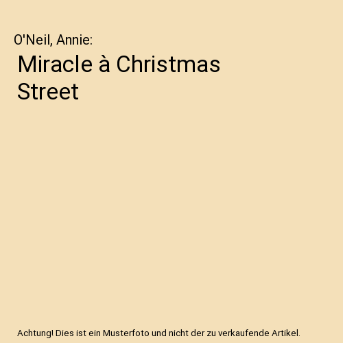 Miracle à Christmas Street