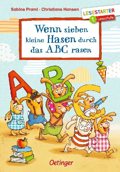 Wenn sieben kleine Hasen durch das ABC rasen