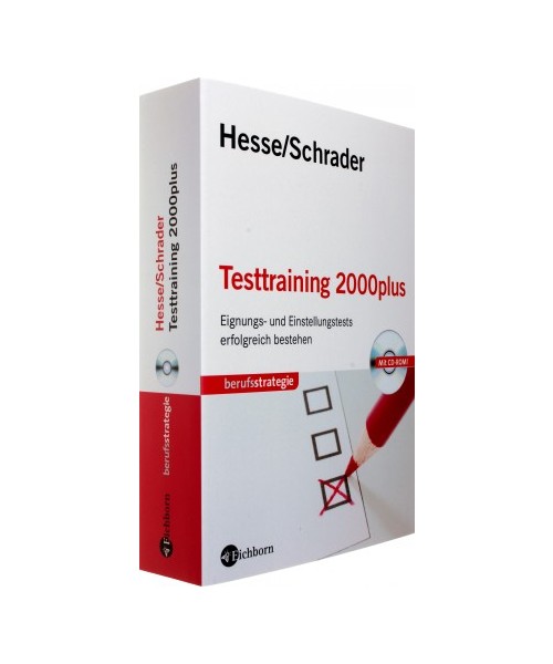 Testtraining 2000plus: Einstellungs- und Eignungstests erfolgreich bestehen