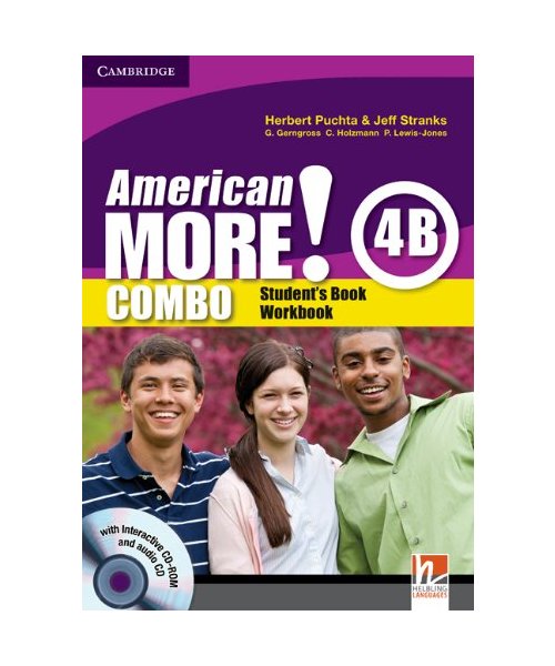 American More! Level 4 Combo B with Audio CD/CD-ROM