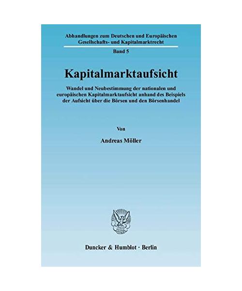 Kapitalmarktaufsicht