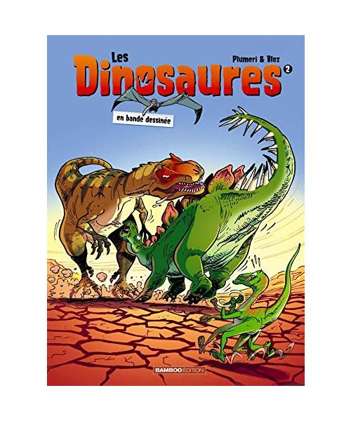 Les Dinosaures en bd T2 Nouvelle édition
