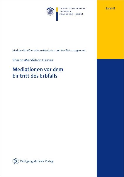 Mediationen vor dem Eintritt des Erbfalls