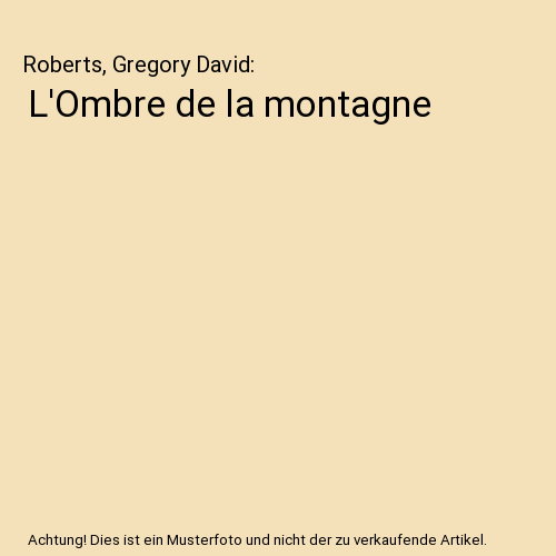 L'Ombre de la montagne