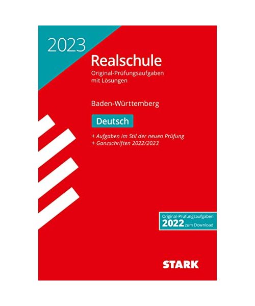STARK Original-Prüfungen Realschule 2023 - Deutsch - BaWü