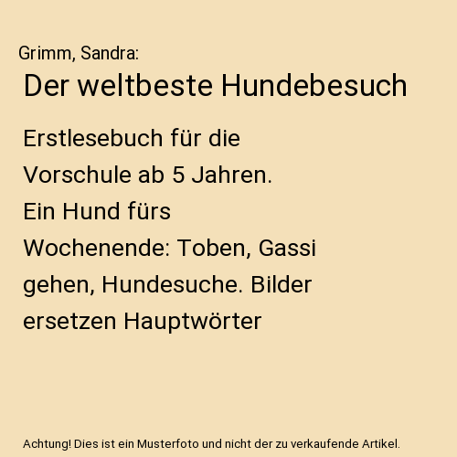 Der weltbeste Hundebesuch