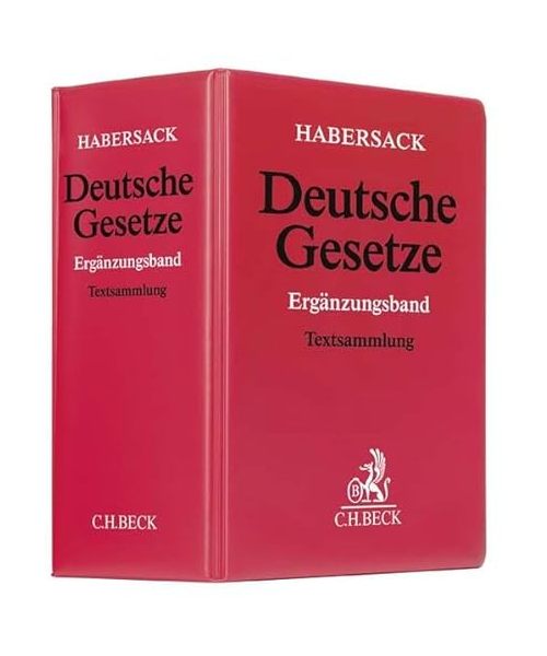 Deutsche Gesetze Ergänzungsband (ohne Fortsetzungsnotierung). Inkl. 83. Ergänzungslieferung