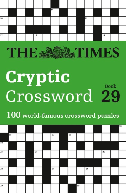 TIMES CRYPTIC XWORD 29 PB