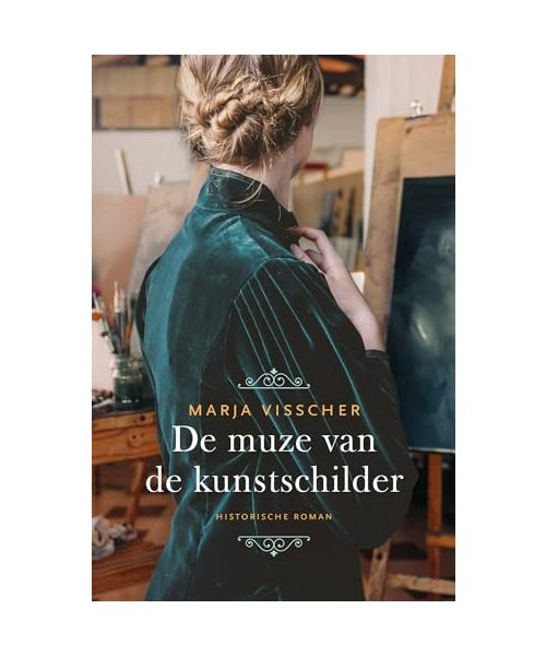 De muze van de kunstschilder