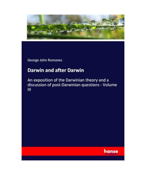 Darwin and after Darwin