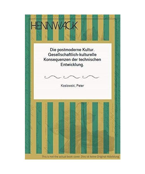 Die postmoderne Kultur