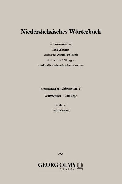 Niedersächsisches Wörterbuch