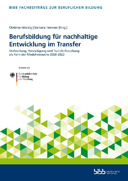 Berufsbildung für nachhaltige Entwicklung im Transfer