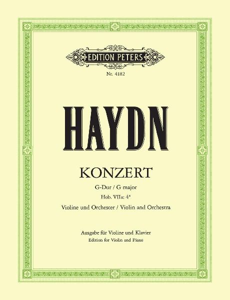 Violin Concerto in G Hob. VIIa:4