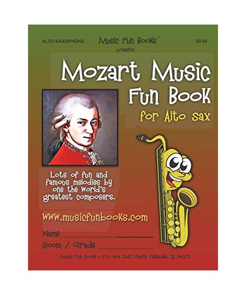 Mozart Music Fun Book for Alto Sax