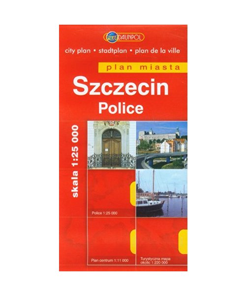 Szczecin Police plan miasta 1:25 000