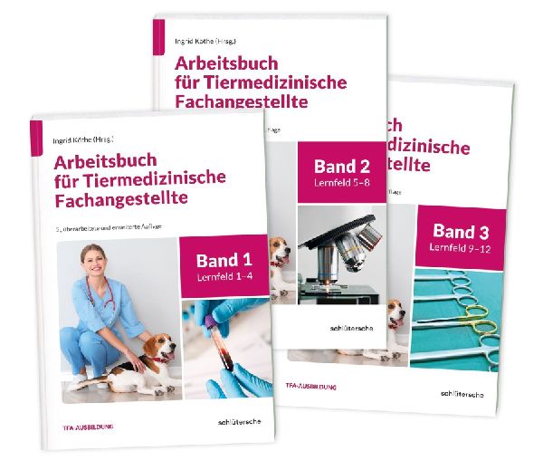 Arbeitsbücher für Tiermedizinische Fachangestellte SET