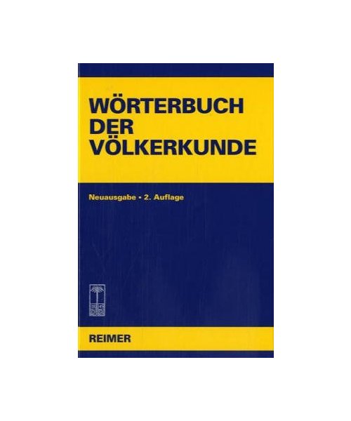 Neues Wörterbuch der Völkerkunde