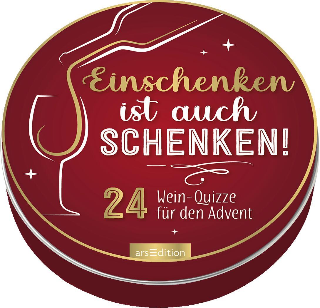 Adventskalender in der Dose. Einschenken ist auch schenken!