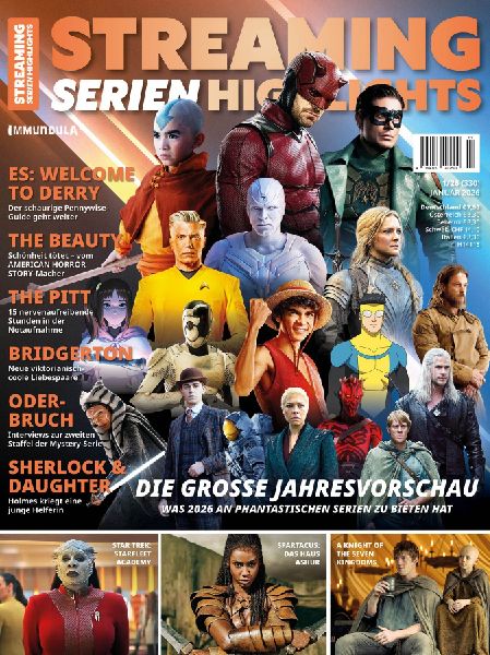 STREAMING SERIEN HIGHLIGHTS. Ausgabe Januar 2026 (#330)