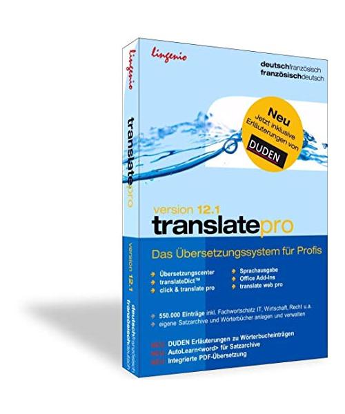 translate pro 12.1 Deutsch-Französisch