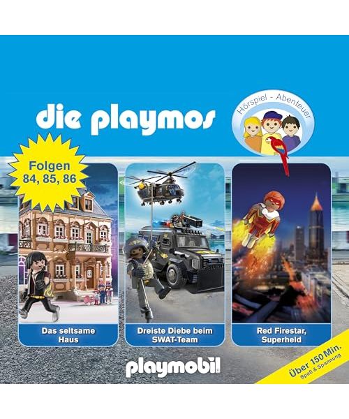 Die Playmos - Hörspiel-Box Folgen 84-86 (Das Original Playmobil Hörspiel)