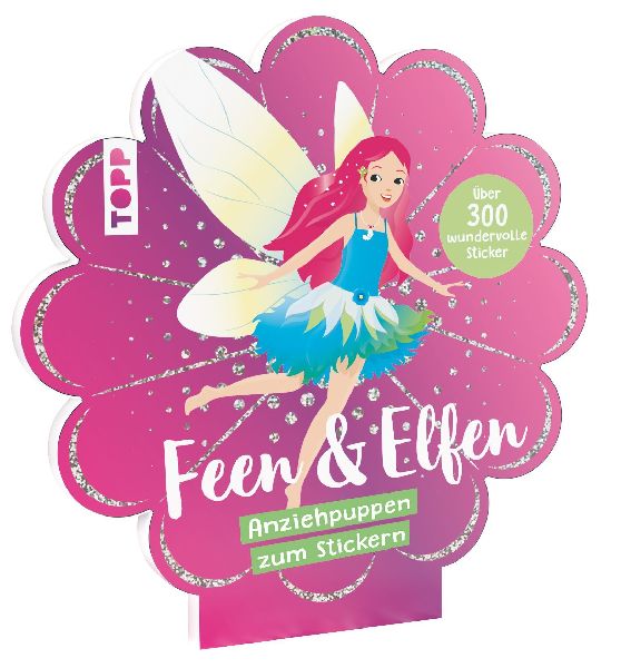 Anziehpuppen-Stickerbuch: Feen