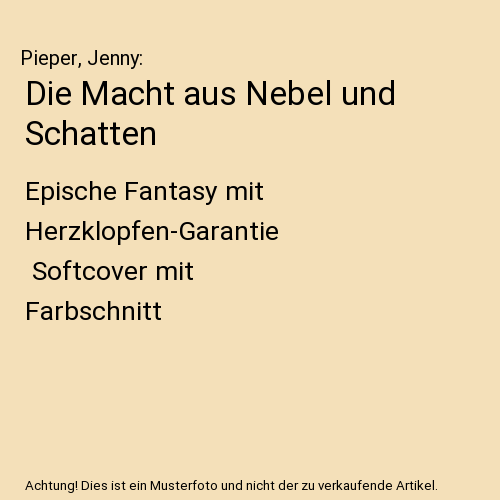 Die Macht aus Nebel und Schatten