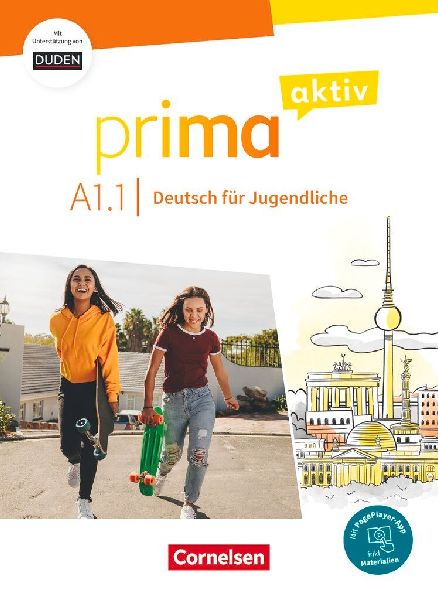Prima aktiv A1. Band 1 - Kursbuch inkl. PagePlayer-App