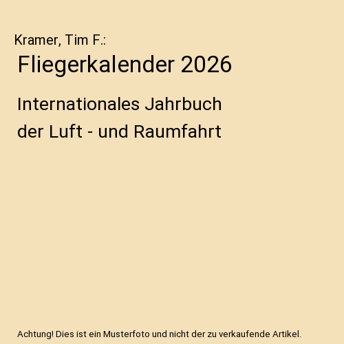 Fliegerkalender 2026