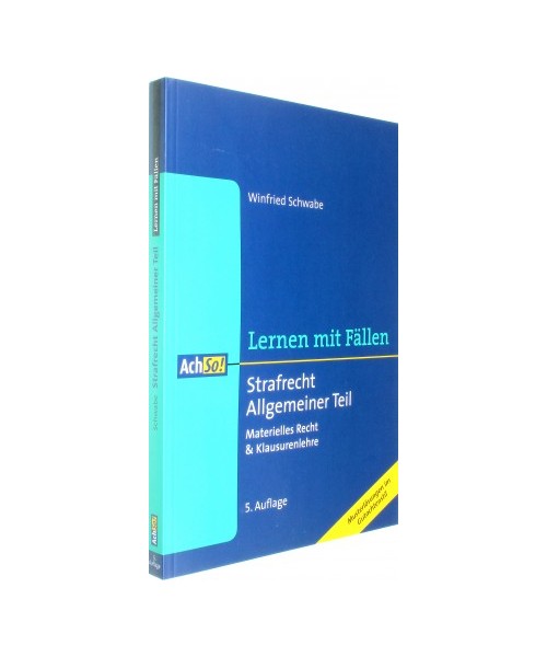 Strafrecht Allgemeiner Teil