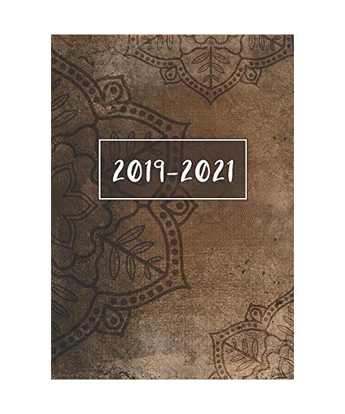 2019 - 2021: Wochenplaner ab KW27 | Juli 2019 bis Juni 2021 Kalender | 1 Woche auf 1 Seite | 24 Monate Planer | DIN A5 Format Terminkalender | Vintage Mandala