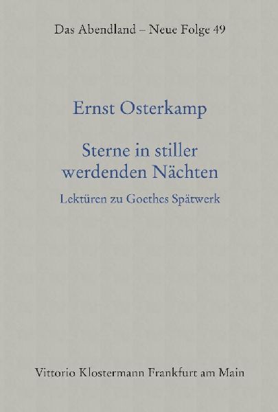 Sterne in stiller werdenden Nächten