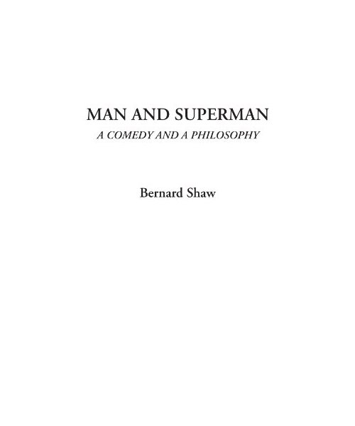 Man and Superman