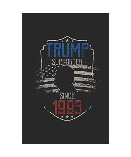 Trump Supporter Since 1993: Graph Ruled Notebook - Journal for Birthday Gift Idea and All American