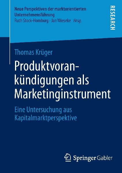 Produktvorankündigungen als Marketinginstrument