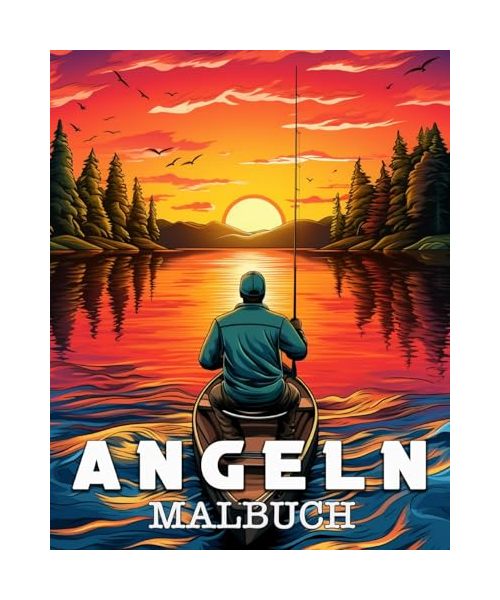 Malbuch Angeln