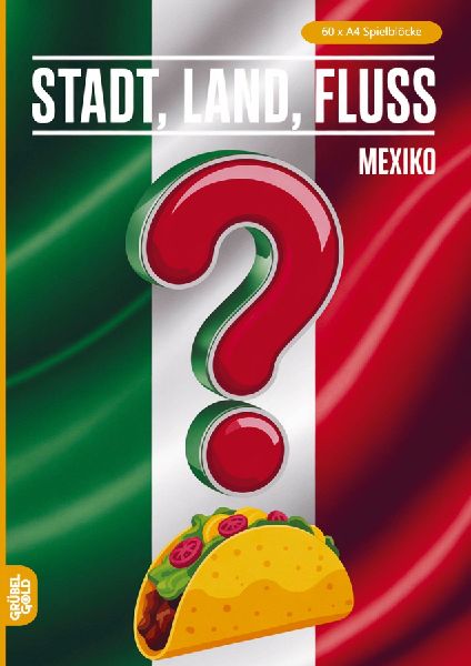 Stadt, Land, Fluss, Mexiko