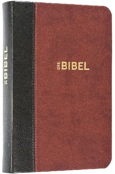 Schlachter 2000 Bibel - Taschenausgabe (Softcover, grau/braun)
